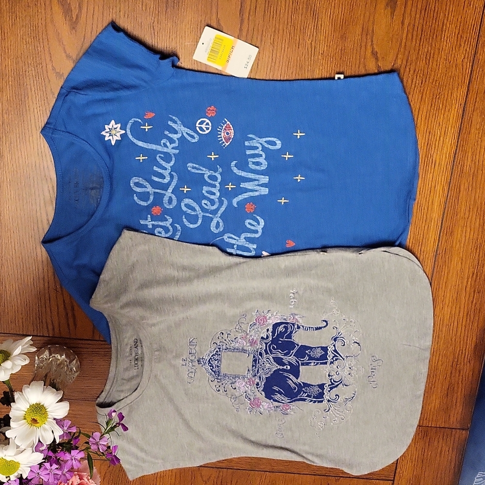 🆕️Lucky Brand short sleeves top, bundle of 2